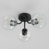 Maxim Lighting Knox 3 - Light Semi-Flush Mount in  Black - 4 of 4