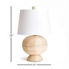 Plum & Post Maye Hourglass Lamp - 2 of 4