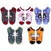 Hello Kitty X Naruto Socks Character Mash-Up Ankle No-Show Socks 5 Pair Pack - 3 of 4