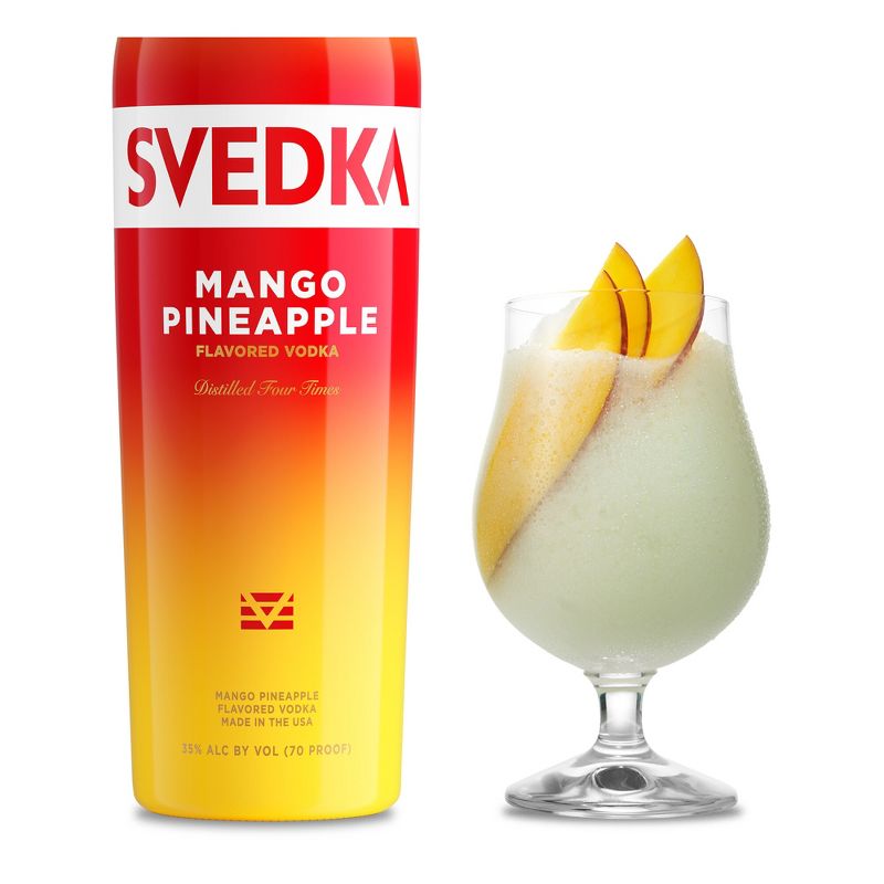 SVEDKA Mango Pineapple Flavored Vodka - 750ml Bottle, 1 of 8