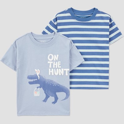 Image of Carter's Just One You® Toddler Boys' 2pk T-Shirt - Blue 3T