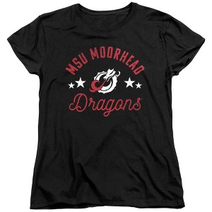 Women's Minnesota State University Moorhead Dragons T-Shirt - 1 of 4
