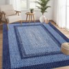 TROPOW Area Rug Braided Printed for Living Room, Non-Slip Stain-Resistant Printed Rug,Machine Washable Large Carpet for Kitchen - 4 of 4