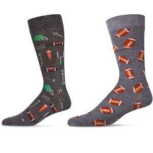 MeMoi Men's 2 Pair Sports Assortment - 1 of 2