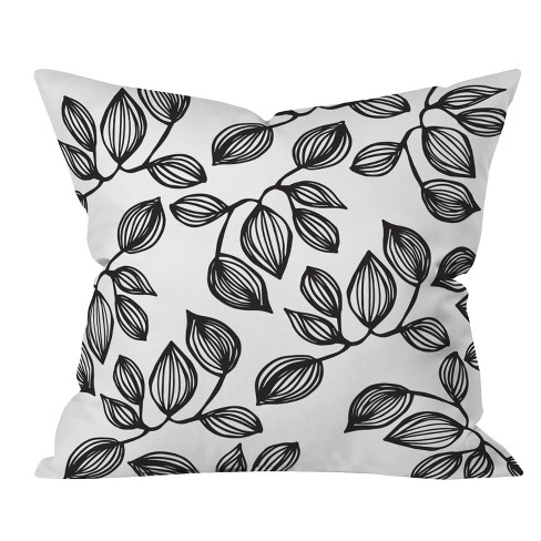 Black Throw Pillow Deny Designs Target