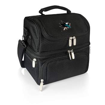 NHL San Jose Sharks Pranzo Dual Compartment Lunch Bag - Black