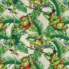 Teenage Mutant Ninja Turtles Men's Hawaiian Foliage Button-Up Woven Shirt - 3 of 4