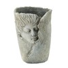 YUHAO Set of 2 Sleep Face Accent Planters for Indoor Outdoor Home Garden Decor，6.5"x6"x8.5" - 3 of 4