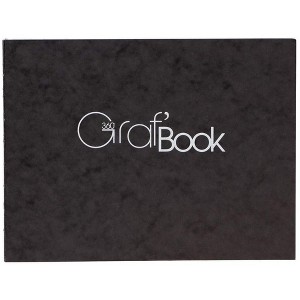 Clairefontaine Graf' Book 360 - 100 Blank Sheets - Landscape 7 1/2 x 9 6 - 1 of 4