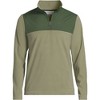 Lands' End Men's Anyweather Fleece Quarter Zip Pullover - 4 of 4