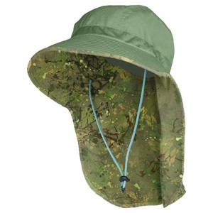 Farmers Defense Camo Sun Garden Shade Hat Green One Size Fits All - 1 of 1