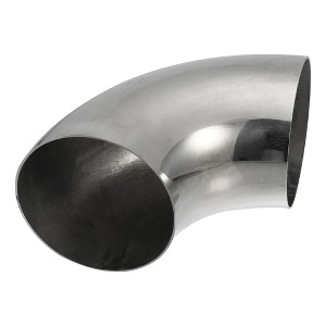 Unique Bargains 90 Degree Exhaust Elbow Pipe for Car Modified Exhaust System - 1 of 4