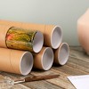 Juvale 12 Pack Mailing Tubes With Caps, 2x16 Inch Kraft Paper Round  Cardboard Mailers For Shipping Posters, Art Prints (brown) : Target