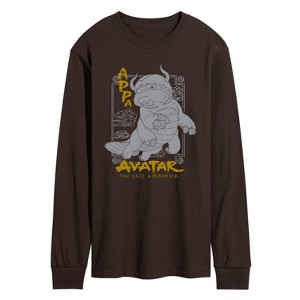 Men's - Avatar: The Last Airbender - Appa Long Sleeve Graphic T-Shirt - 1 of 3