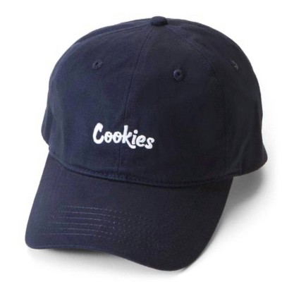 MEN'S ORIGINAL MINT COTTON CANVAS EMBROIDERED DAD CAP - Cookies