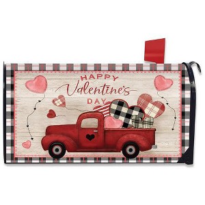 Briarwood Lane Valentine's Love Pickup Primitive Large Mailbox Co - 1 of 3