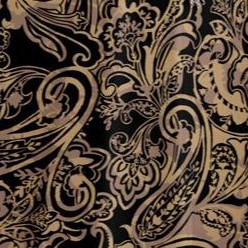 brown sugar paisley print
