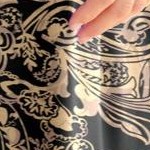 brown sugar paisley print