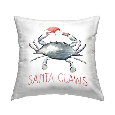 Stupell Industries Santa Claws Christmas Crab