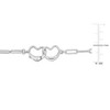 EVERLY JEWELRY | Silver Paper Clip Link Necklace - 2 of 4