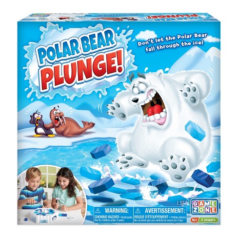 Game Zone Polar Bear Plunge Interactive Tabletop Multiplayer Game for Adults and Children ages 4 and older. - image 1 of 4