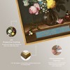 Art Remedy Ambrosius Bosschaert the Elder - Bouquet of Flower in a glass vase Classical vintage floral vase wall art Framed - 4 of 4
