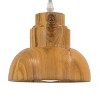 Yosemite Home Decor Boise Collection One Light Pendant,Natural,5.5 x 5.5 x 5.9 - 3 of 4