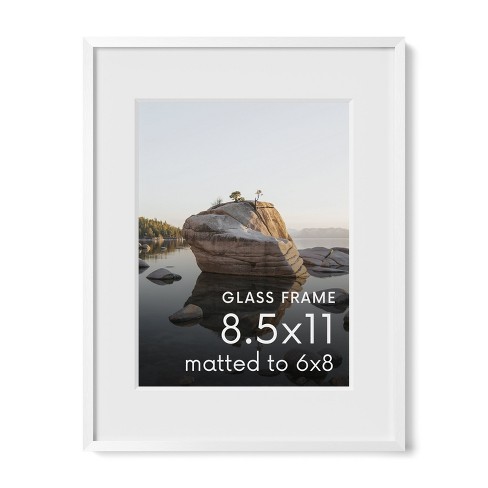 Haus and Hues Premium Brushed Metal Single Picture Frame with Real Glass - image 1 of 4