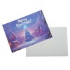 Unique Bargains Christmas Greeting Card Blue Purple 4.5x3.1 Inch 10 Pcs - 4 of 4