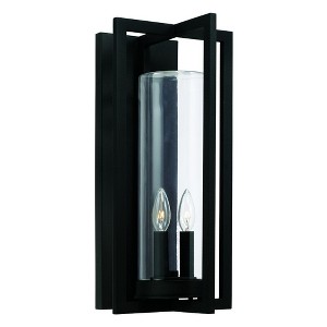 Capital Lighting Kent 2 - Light Wall Light in  Black - 1 of 4
