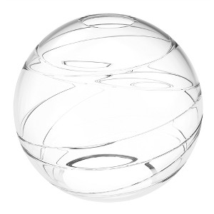 YANSUN 5.5 in. Clear Seeded Glass Globe Vanity Shade with 1 in. Neckless Fitter for Pendant, Chanderlier, Vanity Light - 1 of 1