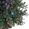 National Tree Company 50" Boxwood Spiral Topiary: Remote-Controlled, Indoor/Outdoor Decoration - 3 of 4