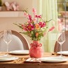 Storeware Vase with Floral Accent - 2 of 4