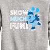 Boys' - Blue's Clues & You! - Snow Much Fun Graphic Long Sleeve Fleece Sweatshirt - 2 of 4