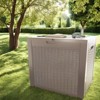 Maggift Deck Box, 1/2PCS 30GAL Outdoor Storage Box, Patio Gardening Tools, Water and UV Resistant for Patio, Garden, Lawn - 3 of 4