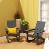 WestinTrends  Modern Adirondack Outdoor Rocking Chair (Set of 2) - 3 of 4