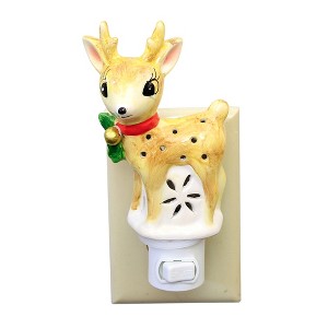 6.0 Inch Deer Night Light Electric Plug-In Novelty Nightlights - 1 of 3
