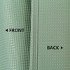 Waffle Weave Shower Curtain, Polyester Fabric Shower Curtains for Bathroom Washable - 4 of 4