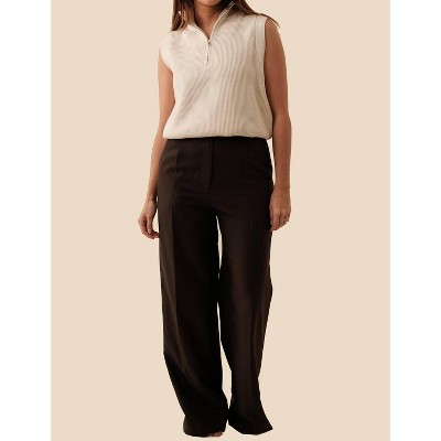 Women's Brooks Pleated Wide Leg Trouser - Sofie the Label