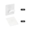 Unique Bargains 304 Stainless Steel Waterproof Towels Clothes Self Adhesive Hooks and Hangers - 3 of 4