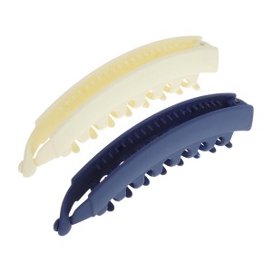 Unique Bargains Women's Fashion Banana Hair Clips 2Pcs - 1 of 4