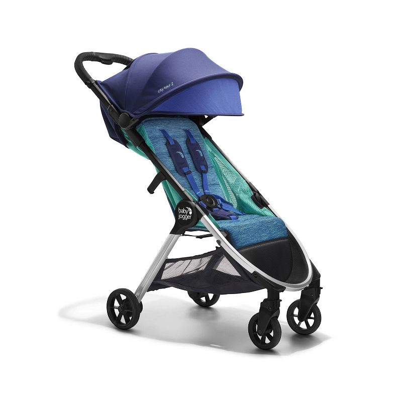 Baby Jogger City Tour 2 Coastal Ultra Compact Travel Stroller, 1 of 9