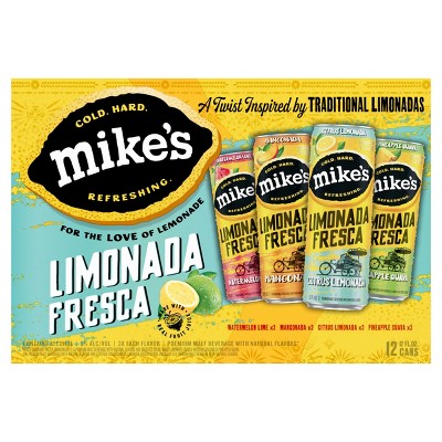Mike's Hard Limonada Fresca - 12pk/12 fl oz Cans