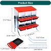 Nesting Boxes for Chickens, Roll-Away Chicken Nesting Box with Lid Cover, Easy Egg Collection, Chicken Laying Box - 2 of 4