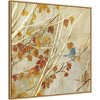 30" x 30" Singing I by Asia Jensen Framed Canvas Wall Art Print - Amanti Art: Modern Botanical & Animal Lithograph - 2 of 4