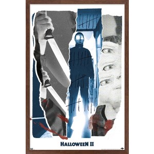 Trends International Halloween II - Knife Framed Wall Poster Prints - 1 of 4