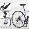 YONWAY Road Bike - Lightweight Aluminum Frame 700C Wheel, 7-Speed System, Flat Handlebar, Disc Brakes for Commuting and Rides for Men, Women, Juniors - 4 of 4