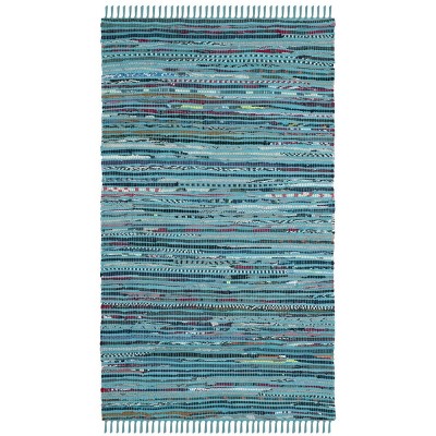 Rag Area Rug RAR125 Hand Woven Area Rug  - Safavieh
