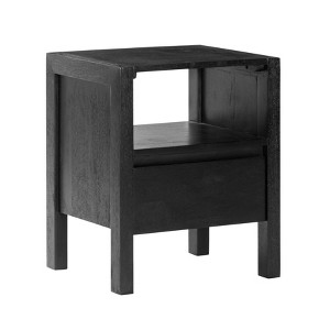 MH London Pisa 22" Mango Wood Nightstand - 1 of 4