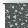 Avenie Black And White Stars Set of 2 Panel Sheer Window Curtain - Deny Designs - 4 of 4